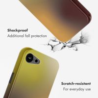 Selencia Vivid Back Cover with MagSafe Apple iPhone 17e / 16e - Gradient Olive Dust