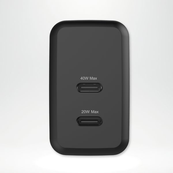imoshion Wall Charger - Oplader - 2x USB-C - Power Delivery - 40W - Zwart