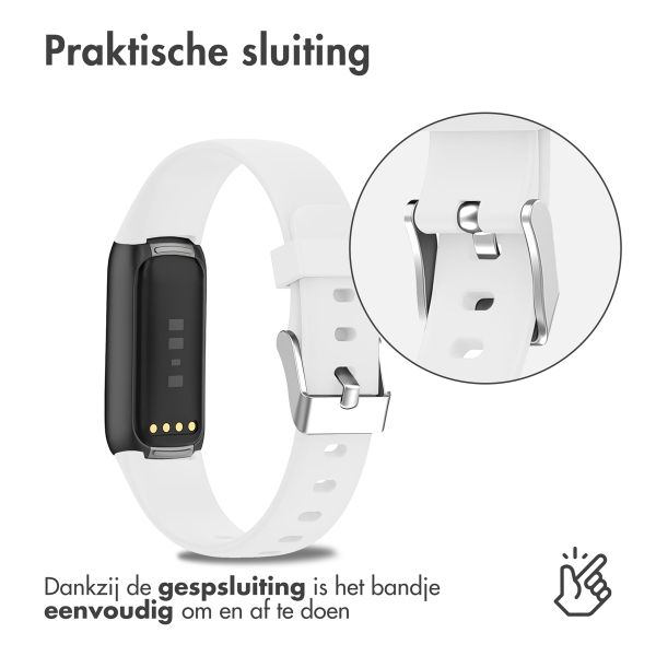 imoshion Siliconen bandje Fitbit Luxe - Wit