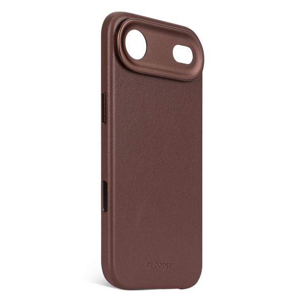 Decoded Leather Backcover MagSafe Apple iPhone Air - Chocolate Brown