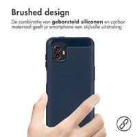 imoshion Brushed Backcover Samsung Galaxy Xcover 6 Pro - Donkerblauw