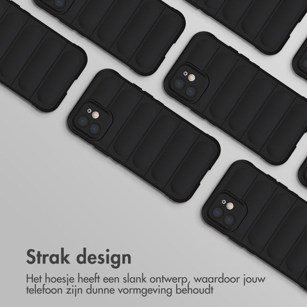 imoshion EasyGrip Backcover iPhone 12 - Zwart