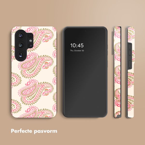 Selencia Vivid Backcover Samsung Galaxy S26 Ultra - Paisley Blush