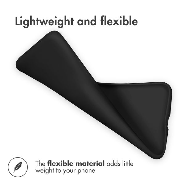 Accezz Color Backcover Samsung Galaxy A33 - Zwart