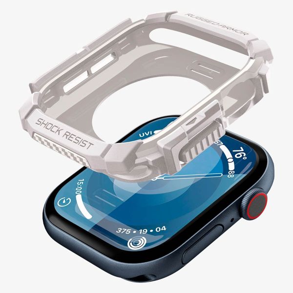 Spigen Rugged Armor™ Case Apple Watch Series 10 / 11 - 42 mm - Dune Beige