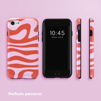 Selencia Vivid Backcover Apple iPhone SE (2022 / 2020) / 8 / 7 / 6(s) - Dream Swirl Pink