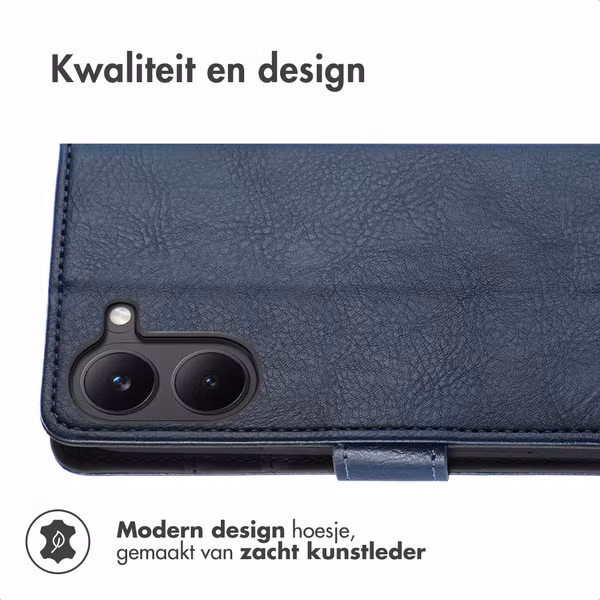 imoshion Luxe Bookcase Xiaomi Poco X8 Pro - Donkerblauw