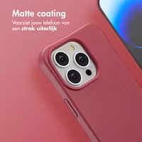 imoshion Color Backcover met afneembaar koord MagSafe Apple iPhone 14 Pro - Raspberry