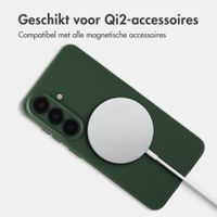 Accezz Grip Backcover met MagSafe Samsung Galaxy S26 - Donkergroen