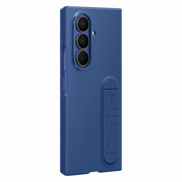 Samsung Silicone Case met stand Samsung Galaxy Z Fold 7 - Blue