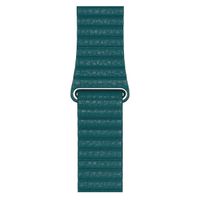 Apple Leather Loop M Apple Watch Series 1-10 / SE / Ultra (2) - 42/44/45/46/49 mm - Groen