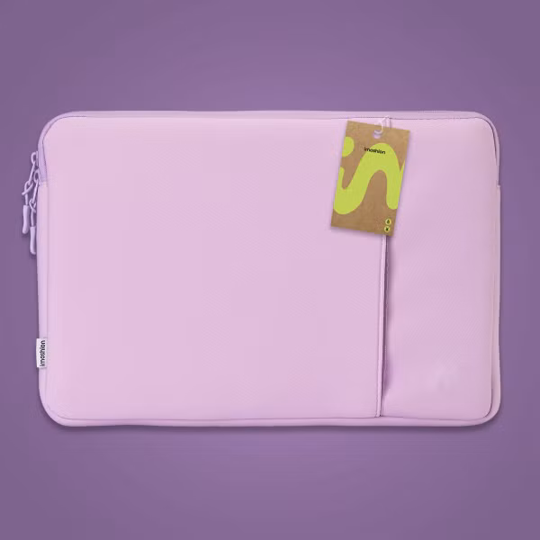 imoshion Laptop hoes 14 inch - Laptopsleeve met vak - Lavender Lilac