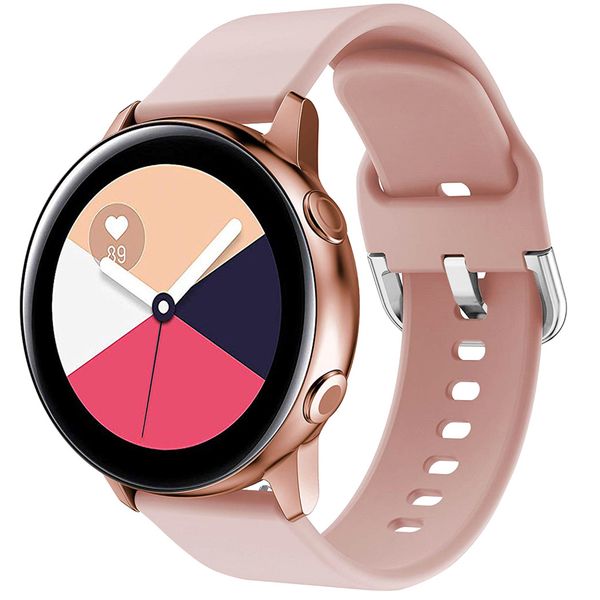 imoshion Siliconen bandje Galaxy Watch 40/42mm / Active 2 42/44mm / Watch 3 41mm - Roze