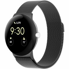 imoshion Milanees magnetisch bandje Google Pixel Watch 3 / 4 (45 mm) - Zwart