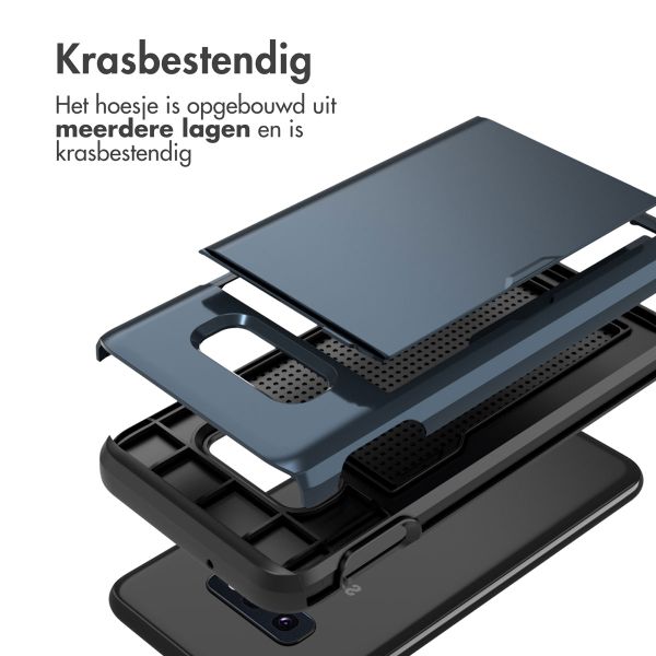 imoshion Backcover met pasjeshouder Samsung Galaxy S10e - Donkerblauw