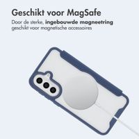 imoshion Transparante Bookcase met MagSafe Samsung Galaxy A57 (5G) - Blauw