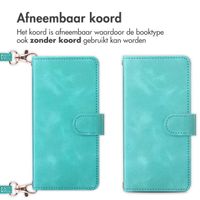 imoshion Bookcase met koord Samsung Galaxy S21 FE - Turquoise