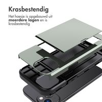 imoshion Backcover met pasjeshouder iPhone 15 - Donkergroen