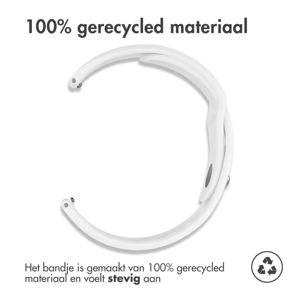 imoshion Siliconen Sport bandje  - Universeel 20 mm aansluiting - Wit