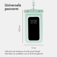 imoshion Floating Waterproof Pouch - Universeel waterdicht telefoonhoesje - Mint Groen