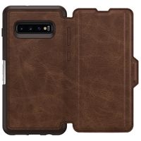 OtterBox Strada Bookcase Samsung Galaxy S10 Plus - Bruin