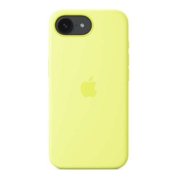 Apple Silicone Backcover Apple iPhone 16e - Neon Yellow