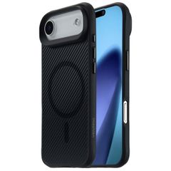 imoshion Rugged Hybrid Carbon Case met MagSafe Apple iPhone Air - Zwart