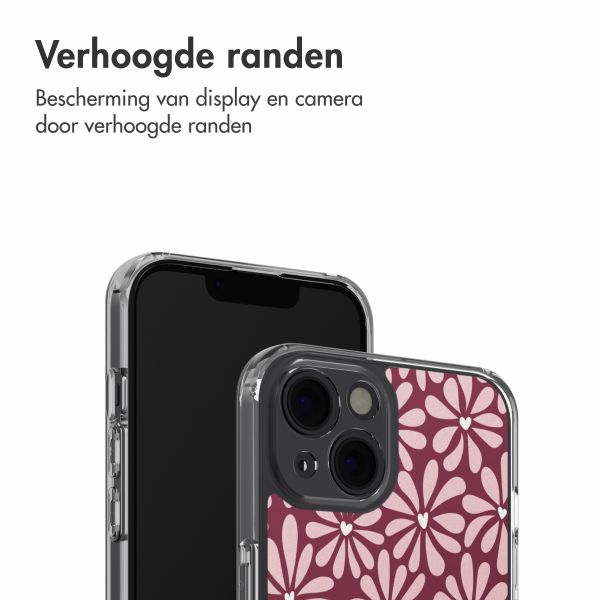 imoshion Design hoesje Apple iPhone 13 - Bloom Love Blush