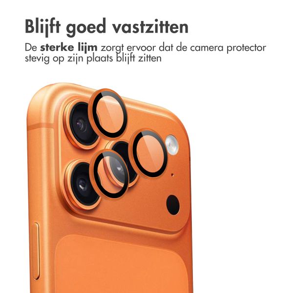imoshion 2 Pack Camera lens protector Apple iPhone 17 Pro / 17 Pro Max - Orange