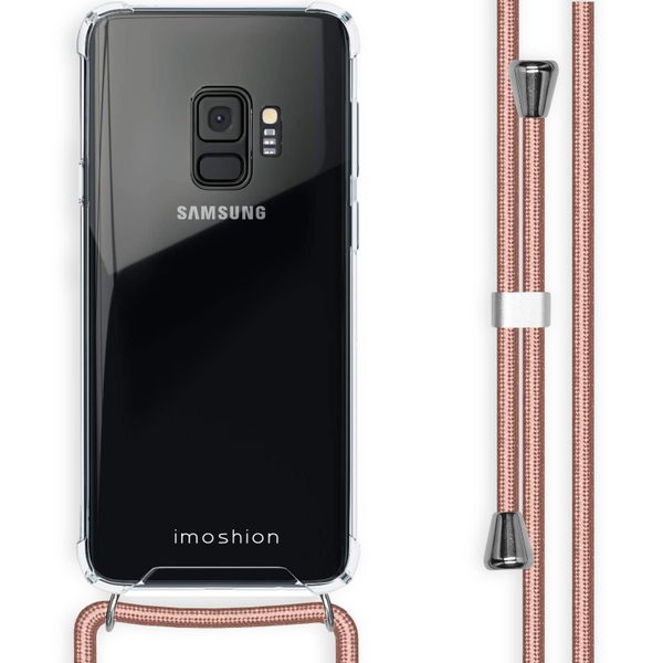 imoshion Backcover met koord Samsung Galaxy S9 - Rosé Goud