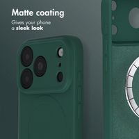 imoshion Colour Back Cover with MagSafe Apple iPhone 18 Pro / 17 Pro - Dark Green