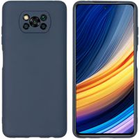 imoshion Color Backcover Xiaomi Poco X3 (Pro) - Donkerblauw