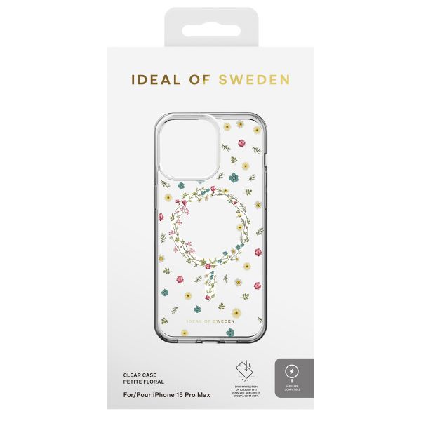 iDeal of Sweden Mirror Case met MagSafe Apple iPhone 15 Pro Max - Petite Floral