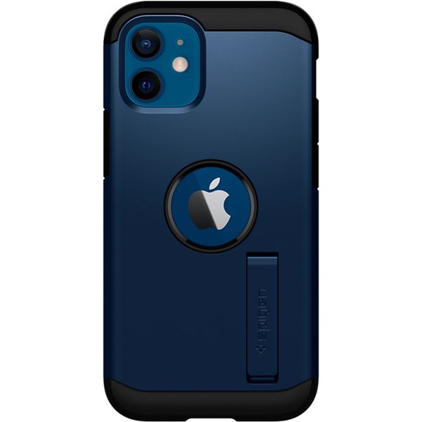 Spigen Tough Armor Backcover iPhone 12 Mini - Donkerblauw