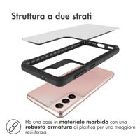imoshion Rugged Hybrid Case Samsung Galaxy S21 - Zwart