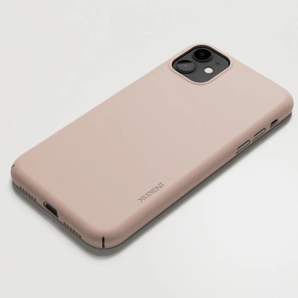 Nudient Thin Case iPhone 11 - Dusty Pink