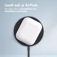 Accezz Wireless Charger USB-C - MagSafe en Qi2 Draadloze Oplader - 1 meter - Zwart