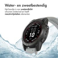 imoshion QuickFit® Siliconen bandje  - Garmin 26 mm aansluiting - Grijs