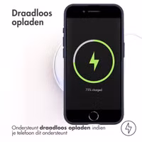 imoshion Brushed Backcover Apple iPhone 16e - Donkerblauw