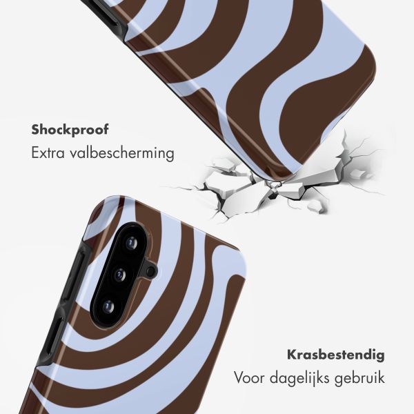 Selencia Vivid Backcover Samsung Galaxy A17 (5G) / (4G) - Dream Swirl Chocolate