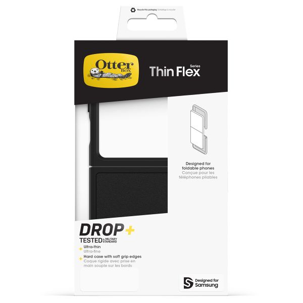 OtterBox Thin Flex Backcover Samsung Galaxy Z Flip 6 / Flip 7 FE - Zwart