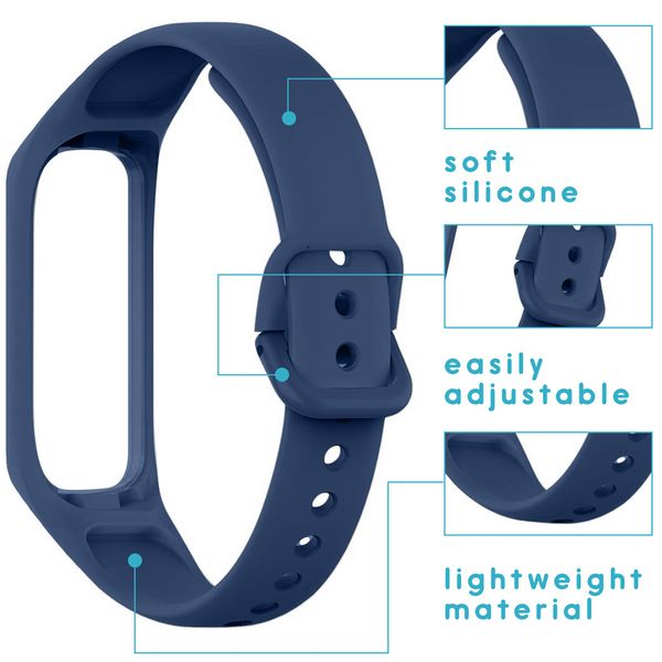 imoshion Siliconen bandje Samsung Galaxy Fit 2 - Donkerblauw