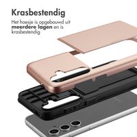 imoshion Backcover met pasjeshouder Samsung Galaxy S24 FE - Rosé Goud