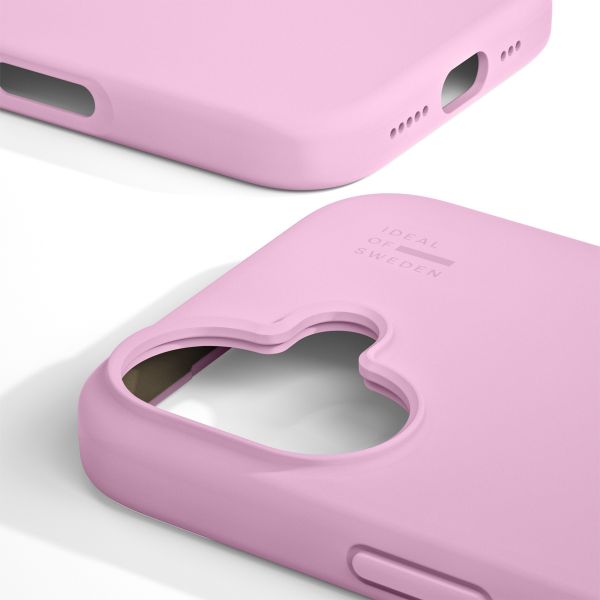 iDeal of Sweden Silicone Case iPhone 16 - Bubble Gum Pink