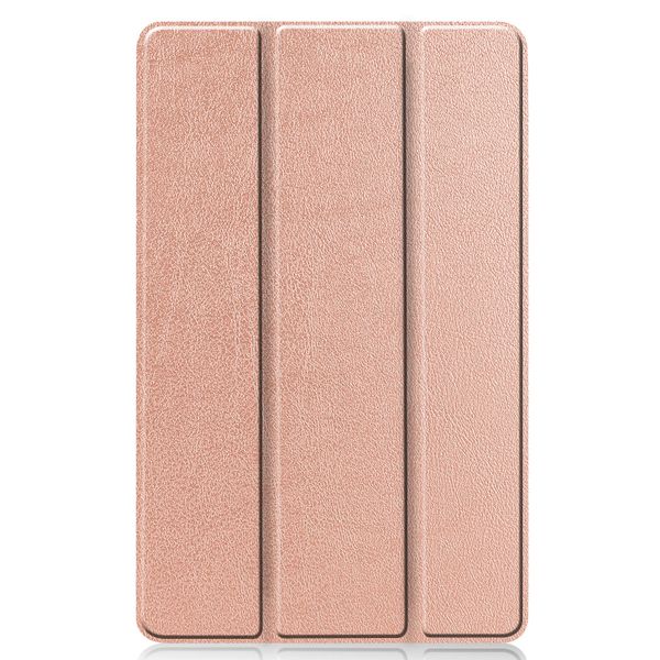 imoshion Trifold Bookcase Samsung Galaxy Tab S6 Lite / Tab S6 Lite (2022) / Tab S6 Lite (2024) - Rosé Goud