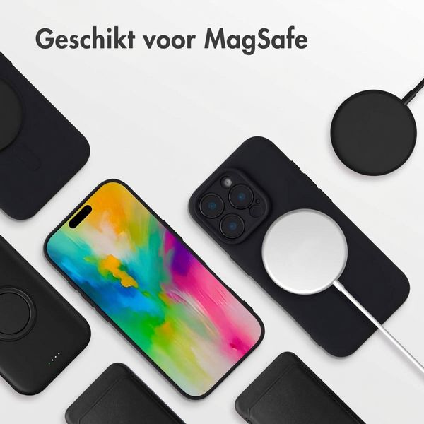 imoshion Color Backcover met MagSafe Apple iPhone 16 Pro Max - Zwart