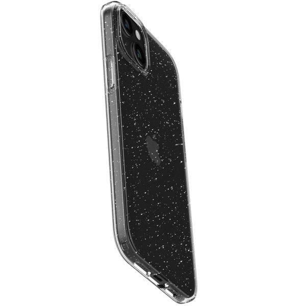 Spigen Liquid Crystal Glitter Backcover Apple iPhone 15 - Crystal Quartz