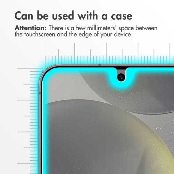 Accezz Tempered Glass Screen Protector 2-pack Samsung Galaxy S25 / S24