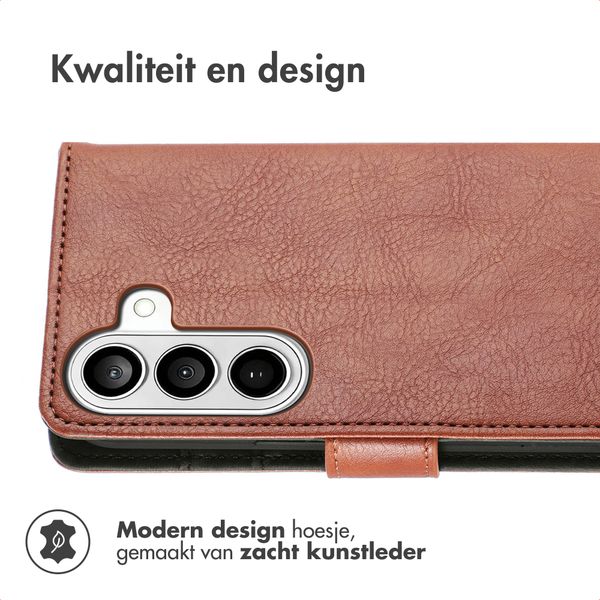 imoshion Luxe Bookcase Samsung Galaxy S26 - Bruin