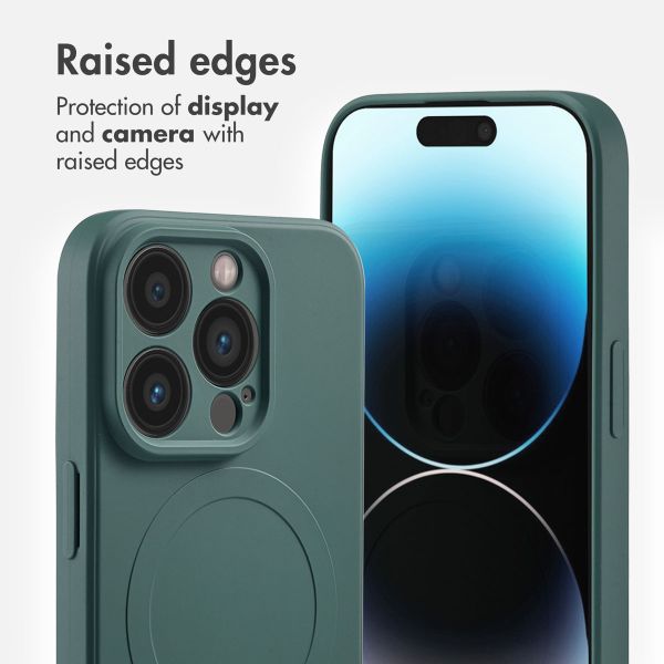 imoshion Colour Back Cover with MagSafe Apple iPhone 14 Pro - Dark Green